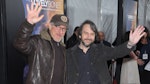 Steven Spielberg and Peter Jackson at the Lovely Bones premiere