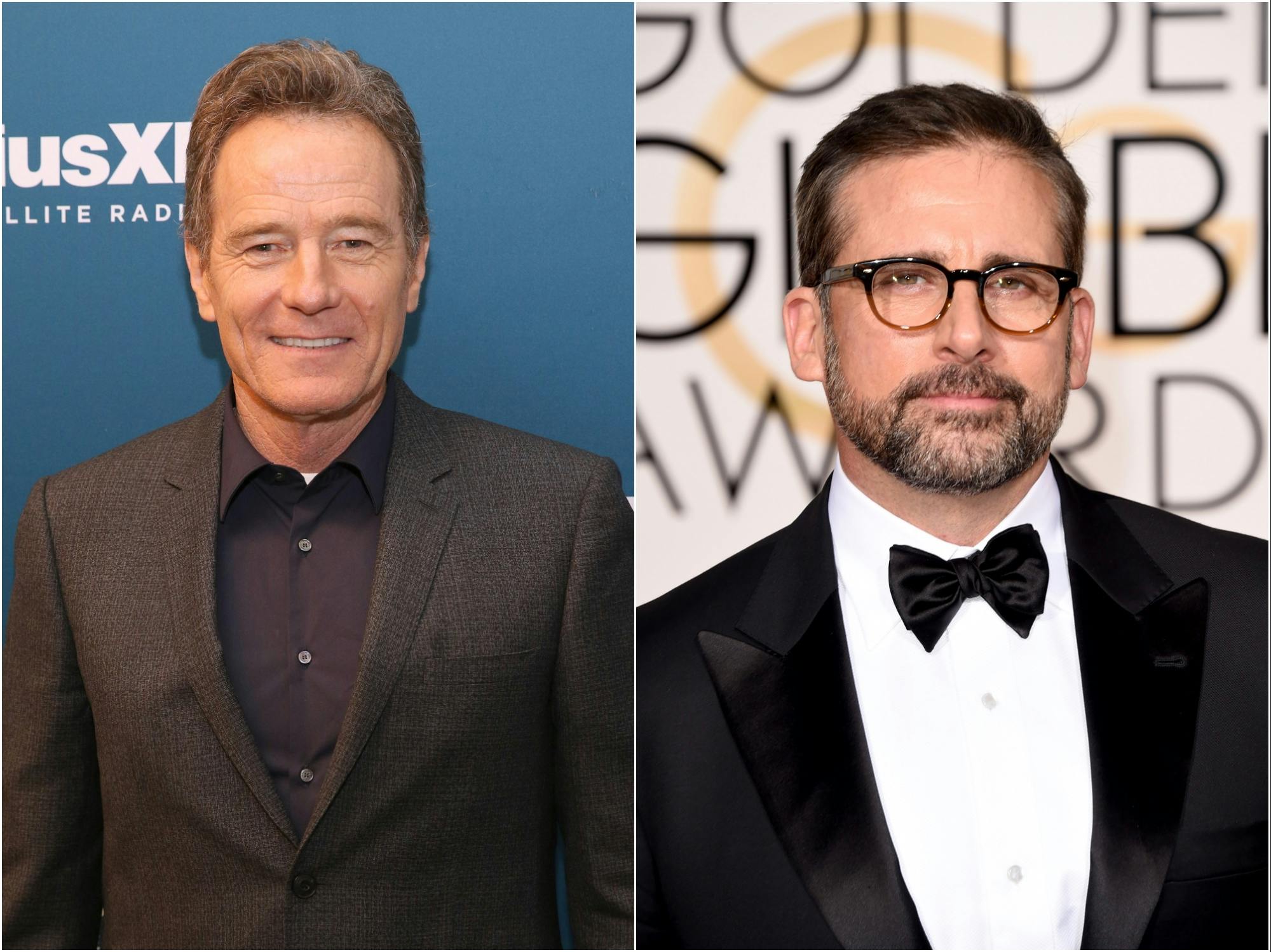 Bryan Cranston and Steve Carell