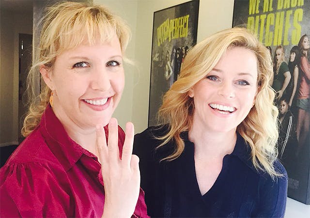 Trish Sie and Elizabeth Banks