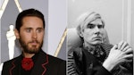 Jared Leto and Andy Warhol
