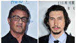 Sylvester Stallone and Adam Driver