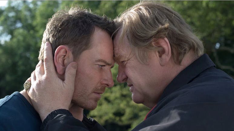 Michael Fassbender and Brendan Gleeson in Trespass Against Us