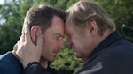 Michael Fassbender and Brendan Gleeson in Trespass Against Us