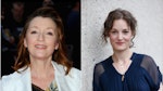 Lesley Manville and Vicky Krieps