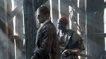 Charlie Hunnam and Djimon Hounsou in King Arthur: Legend Of The Sword