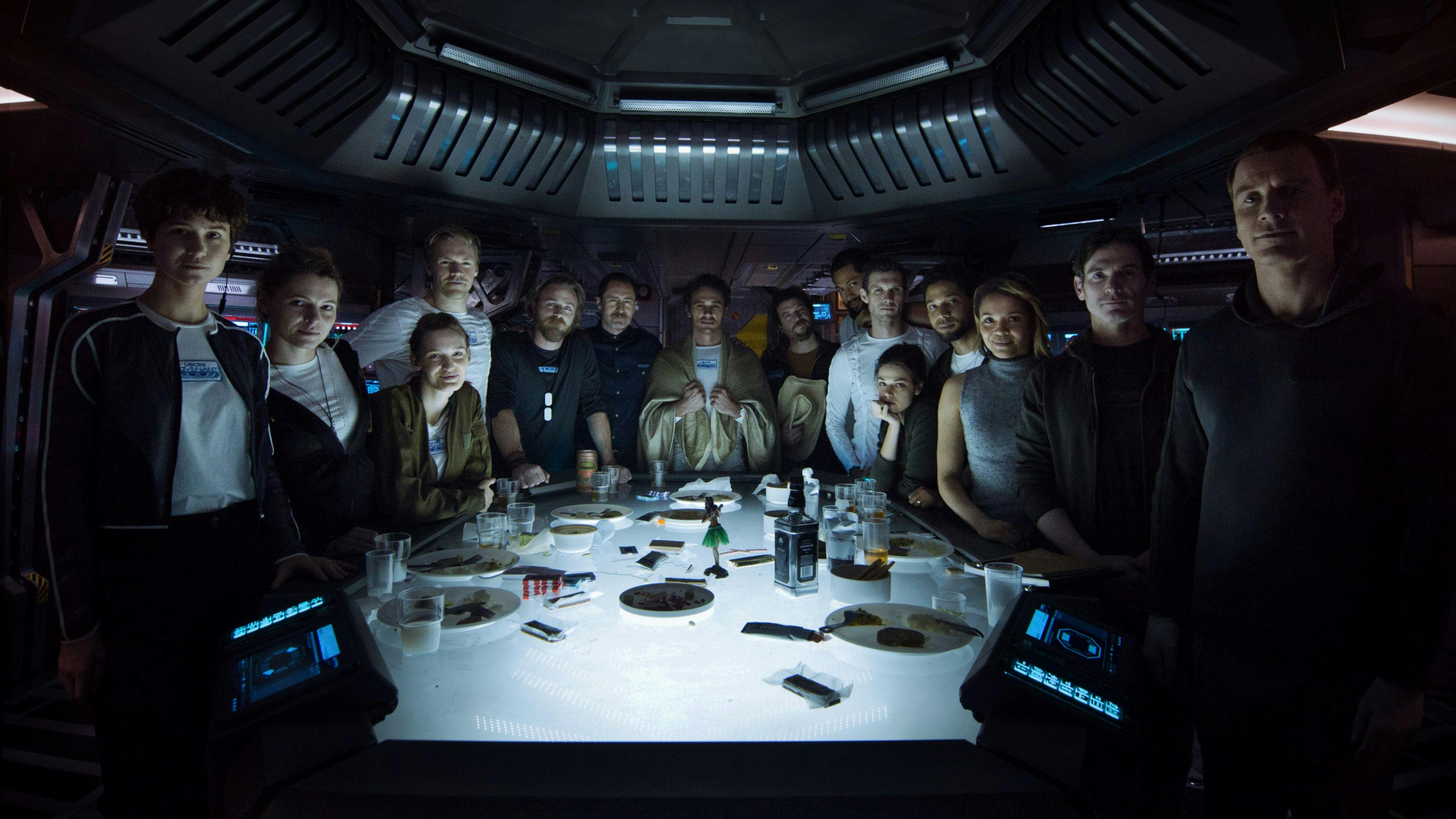 Alien: Covenant crew pic