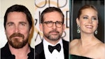 Christian Bale, Steve Carell and Amy Adams