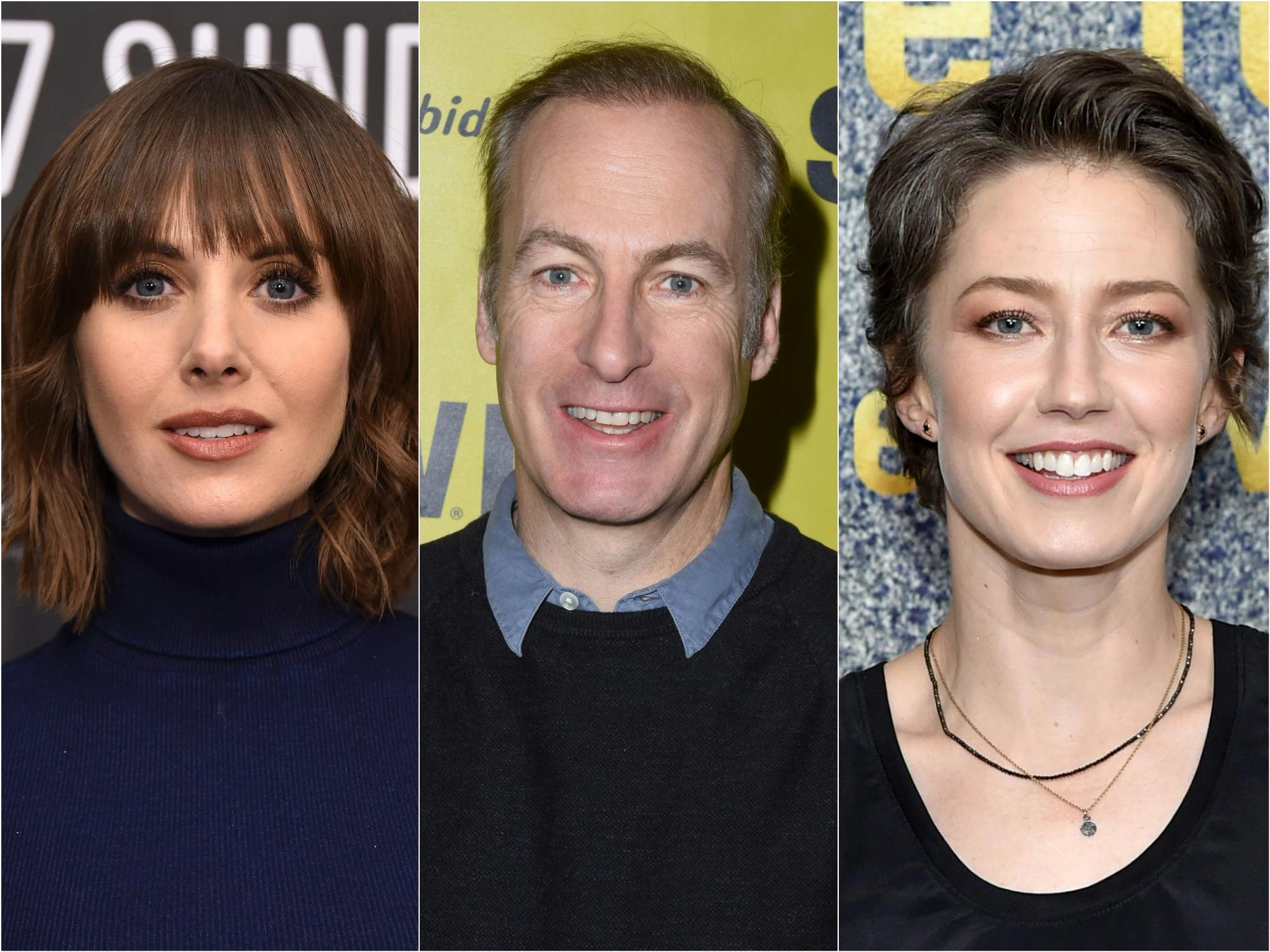 Alison Brie, Bob Odenkirk and Carrie Coon