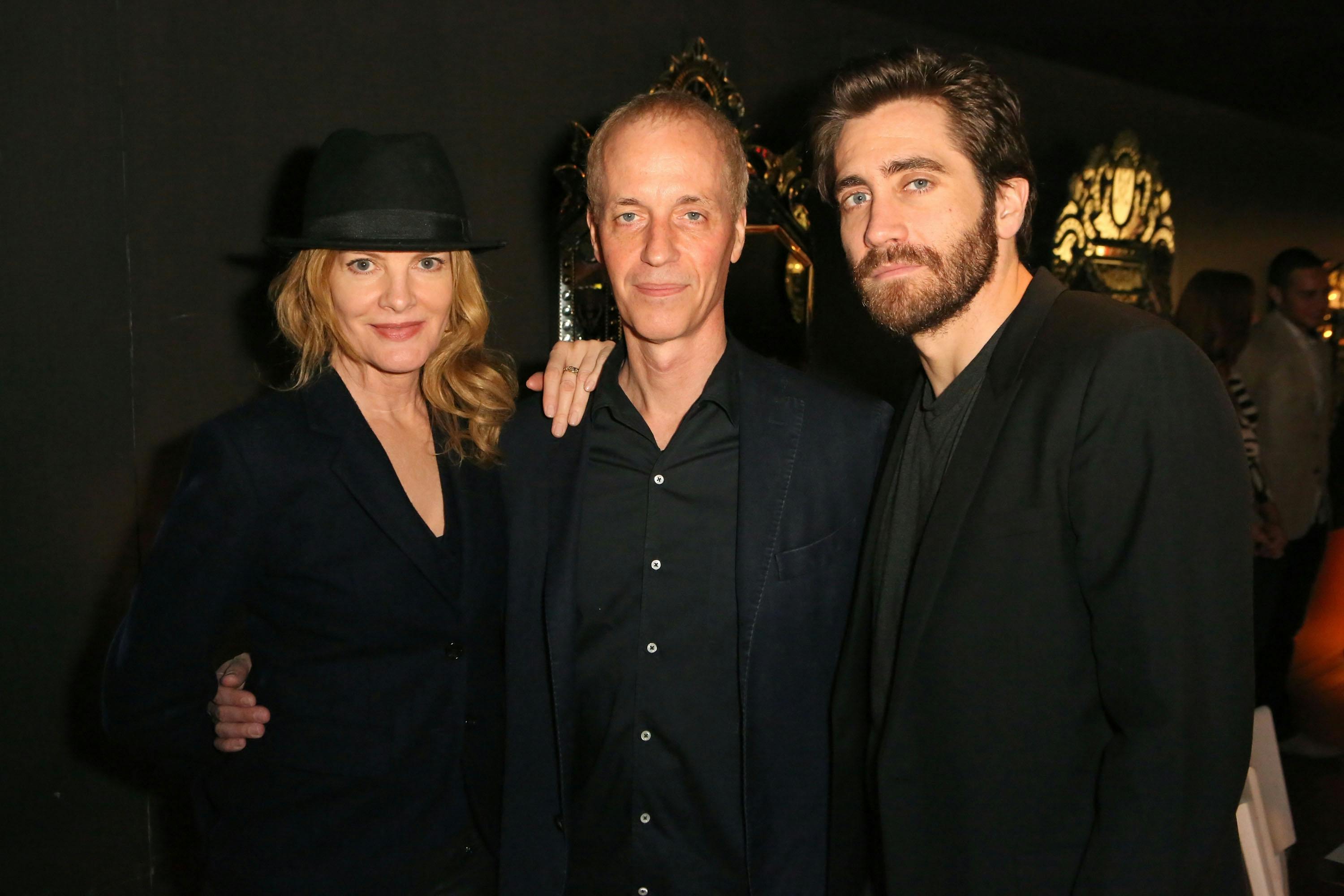 Rene Russo, Dan Gilroy and Jake Gyllenhaal