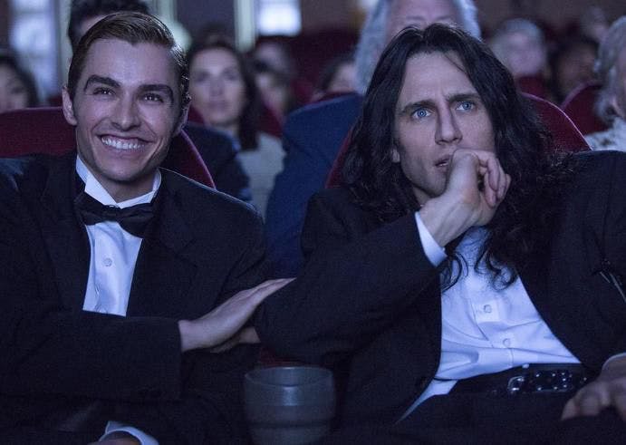 Dave and James Franco in The Disaster Artist