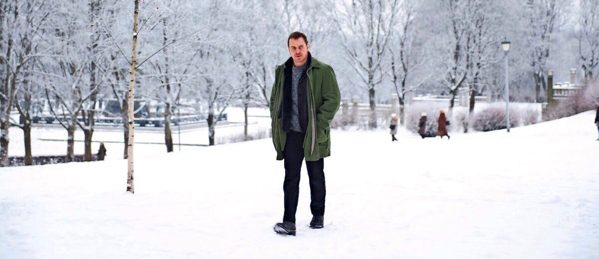 Michael Fassbender in The Snowman