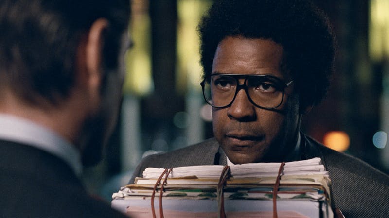 Denzel Washington in Roman J Israel