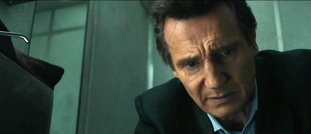 Liam Neeson in The Commuter