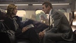 Vera Farmiga and Liam Neeson in The Commuter