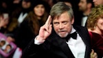 Mark Hamill at the UK Last Jedi premiere