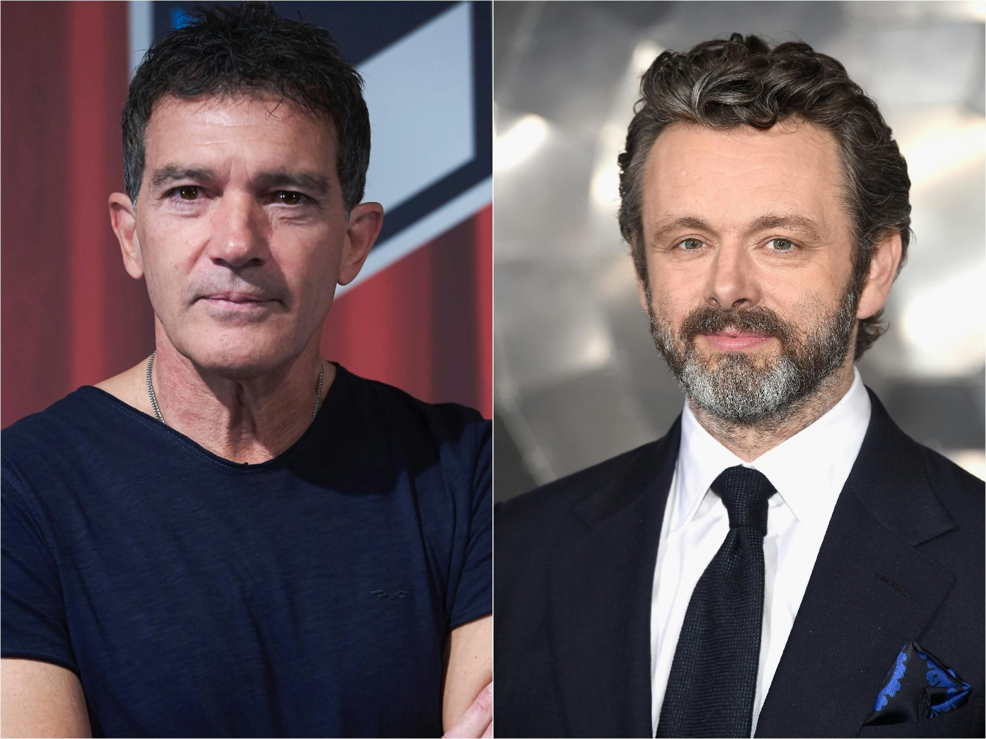 Antonio Banderas and Michael Sheen