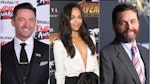Hugh Jackman, Zoe Salana and Zach Galifianakis