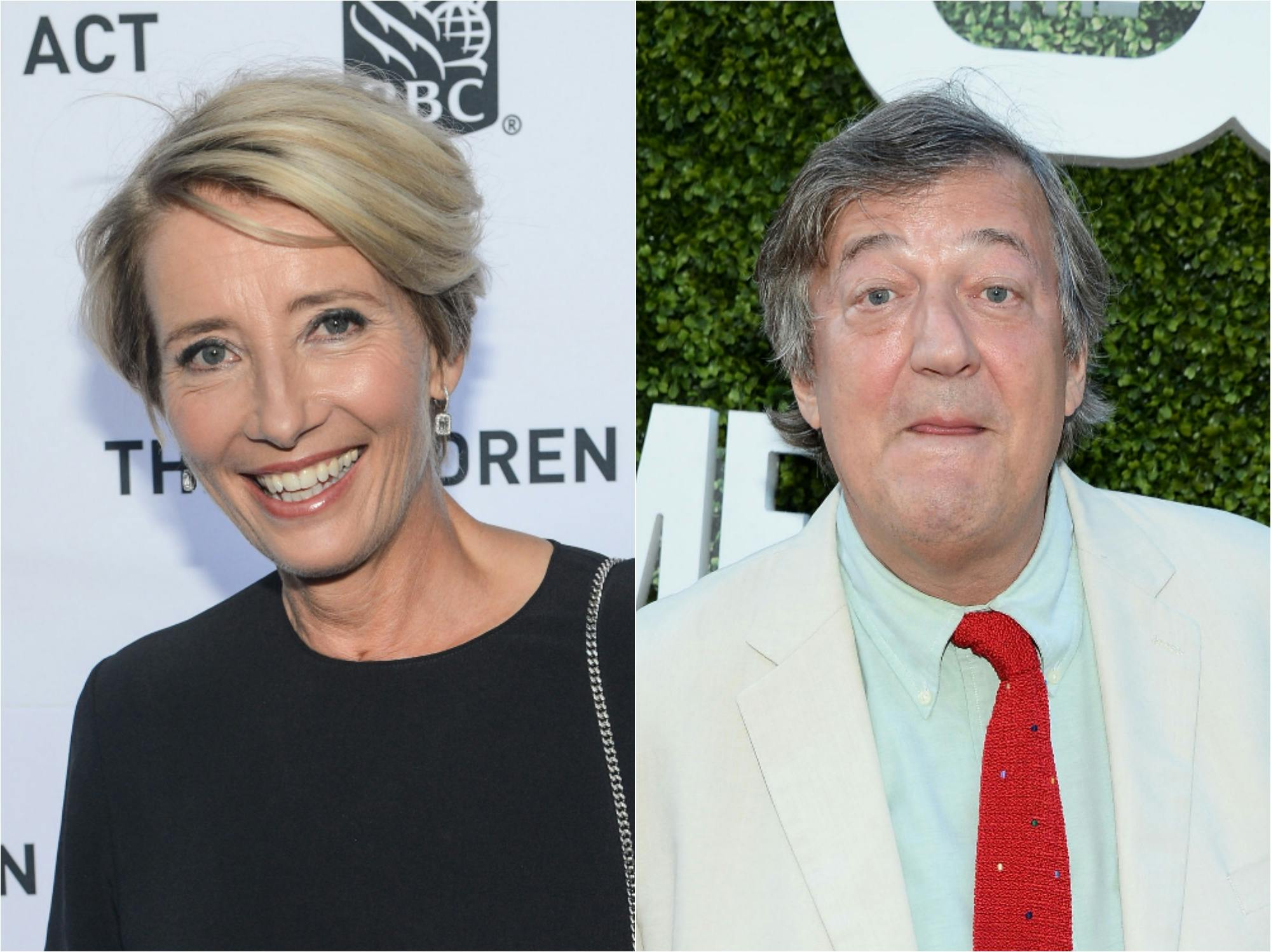 Emma Thompson and Stephen Fry