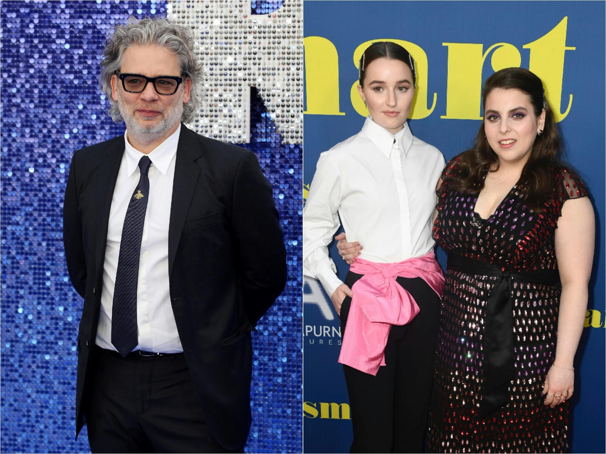 Dexter Fletcher; Beanie Feldstein & Kaitlyn Dever
