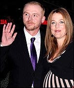 Simon Pegg On The Red Carpet