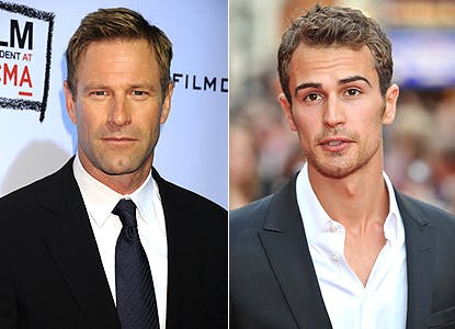 Aaron Eckhart, Theo James