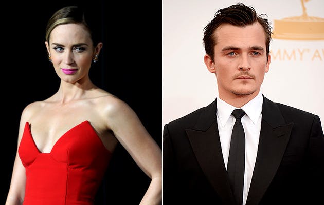 Emily Blunt and Rupert Friend