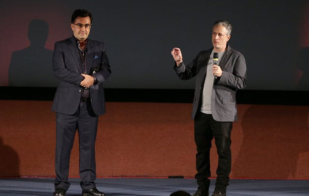 Jon Stewart at the Rosewater London Film Festival gala