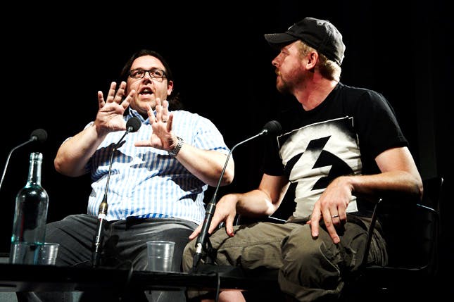 Pegg & Frost Are Boxtrolls