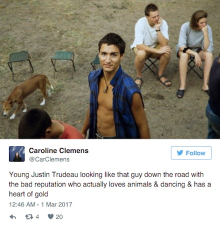 young justin trudeau tweets young justin trudeau tweets