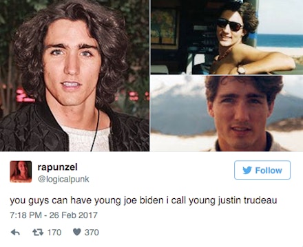 young justin trudeau tweets young justin trudeau tweets