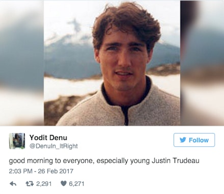 young justin trudeau tweets young justin trudeau tweets