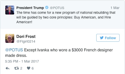 ivanka trump tweets ivanka trump tweets