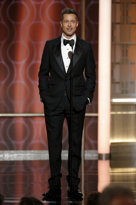 brad pitt golden globes brad pitt golden globes