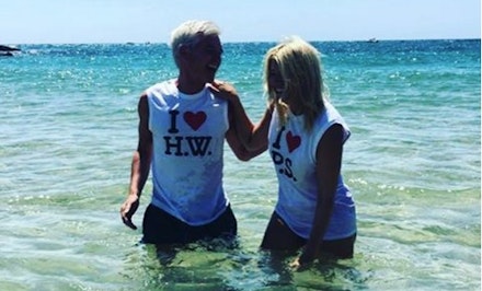 Holly Willoughby and Phillip Schofield holiday Holly Willoughby and Phillip Schofield holiday