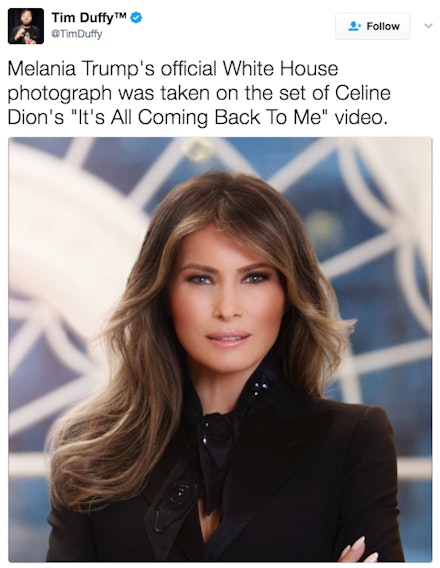 reactions to Melania Trump official white house photo reactions to Melania Trump official white house photo