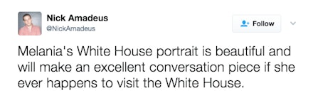 reactions to Melania Trump official white house photo reactions to Melania Trump official white house photo