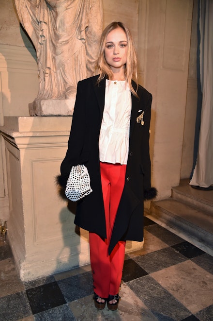 Lady Amelia Windsor at the Sonia Rykiel show Lady Amelia Windsor at the Sonia Rykiel show