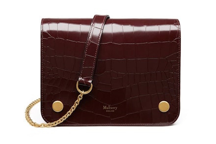 Clifton Burgunday Embossed Croc Clifton Burgunday Embossed Croc