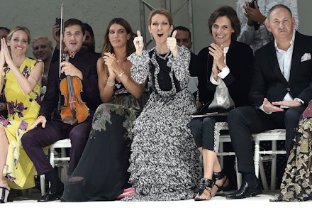 celine dion couture week celine dion couture week