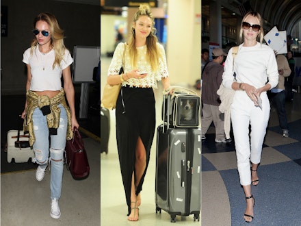candice swanepoel airport style fashion candice swanepoel airport style fashion
