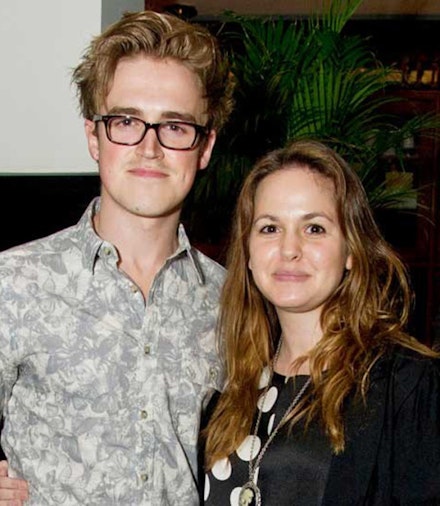 March 2014: Tom Fletcher welcomed son Buzz March 2014: Tom Fletcher welcomed son Buzz