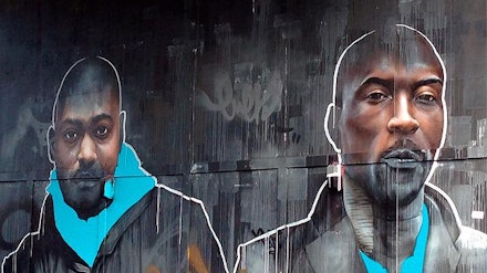 'Top Boy' graffiti has appeared under a bridge in London's Brick Lane 'Top Boy' graffiti has appeared under a bridge in London's Brick Lane