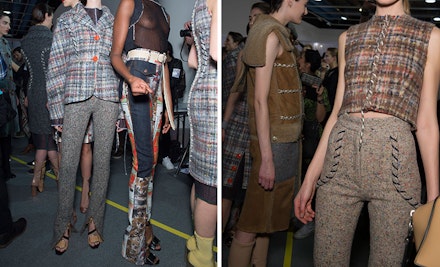 Welcome back high waisted trousers! (Jason Llyod-Evans) Welcome back high waisted trousers! (Jason Llyod-Evans)