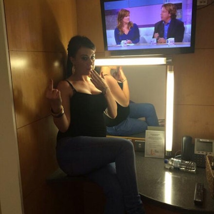 Josie appeared on Loose Women this week Josie appeared on Loose Women this week