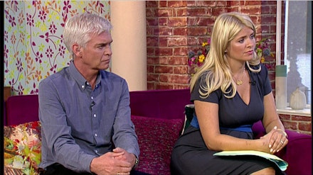 Holly won't be taking time off before her baby is born Holly won't be taking time off before her baby is born