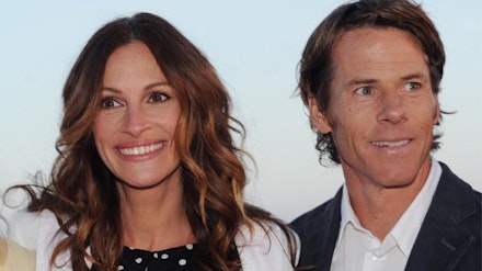Julia with husband Danny Moder. Julia with husband Danny Moder.