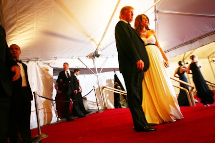 Donald and Melania Trump at the Met Gala Donald and Melania Trump at the Met Gala