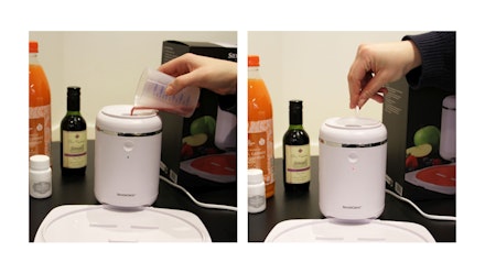 We Tested Lidl’s At-Home Machine That Turns Juice Into A Face Mask We Tested Lidl’s At-Home Machine That Turns Juice Into A Face Mask