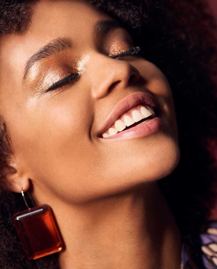 glittery makeup look glittery makeup look