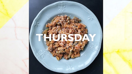 Sausage, Fennel & Chilli Pasta, 35 mins Sausage, Fennel & Chilli Pasta, 35 mins